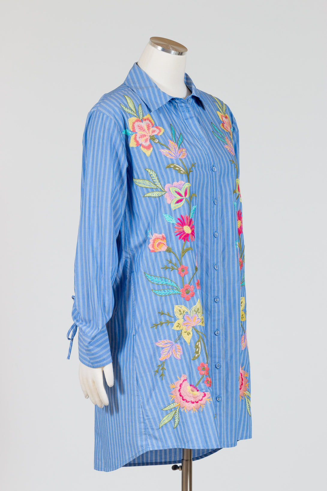 JohnnyWas-Camellia-Tunic-Dress-Striped-Blue-Embroidered