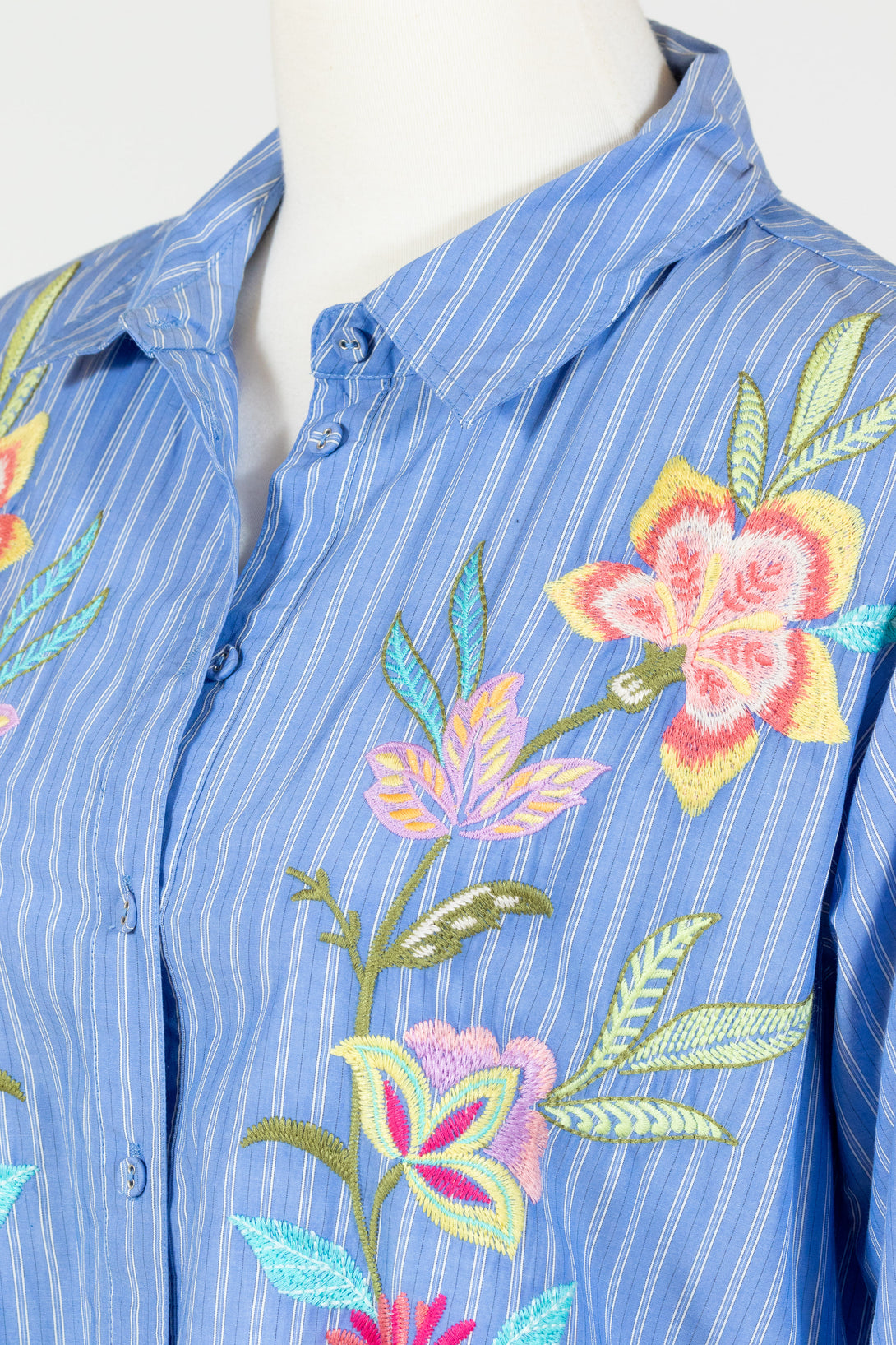 JohnnyWas-Camellia-Tunic-Dress-Striped-Blue-Embroidered