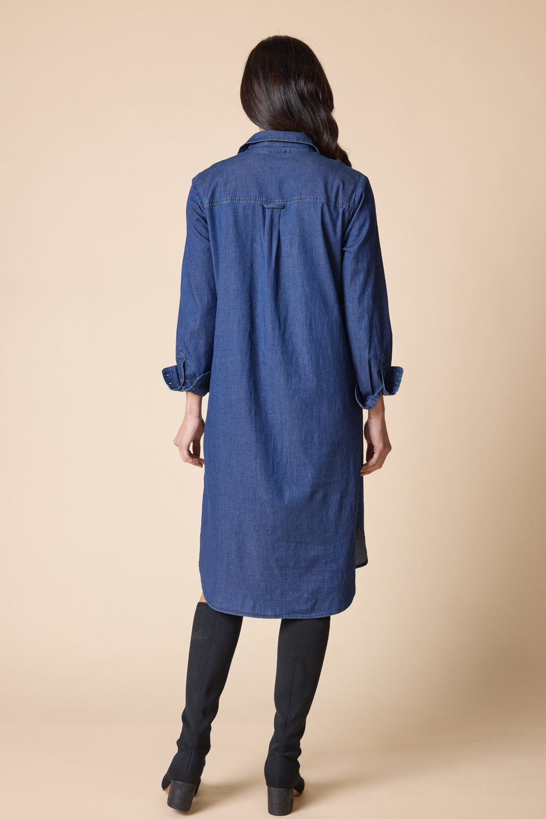 Habitat Dark Denim Shirt Dress
