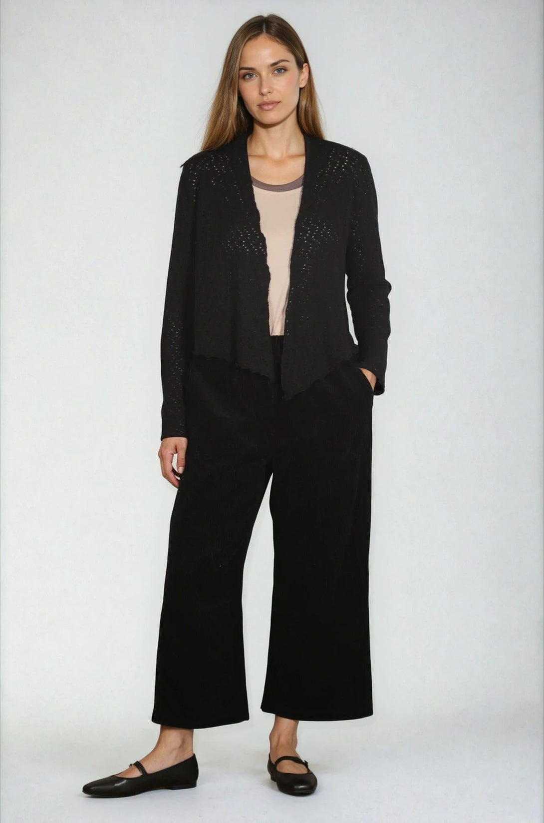 CutLoose-Womens-Clothing-Cropped-Cardigan-Cotton-Linen-Crochet-Black