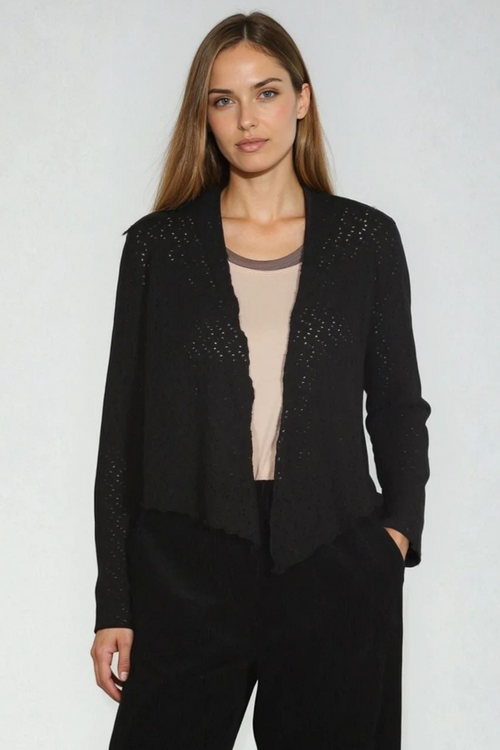 Cropped Cardigan, Crochet