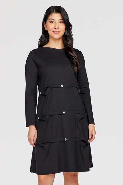 NeonBuddha-Inspiration-Dress-Cotton-Jersey-Black