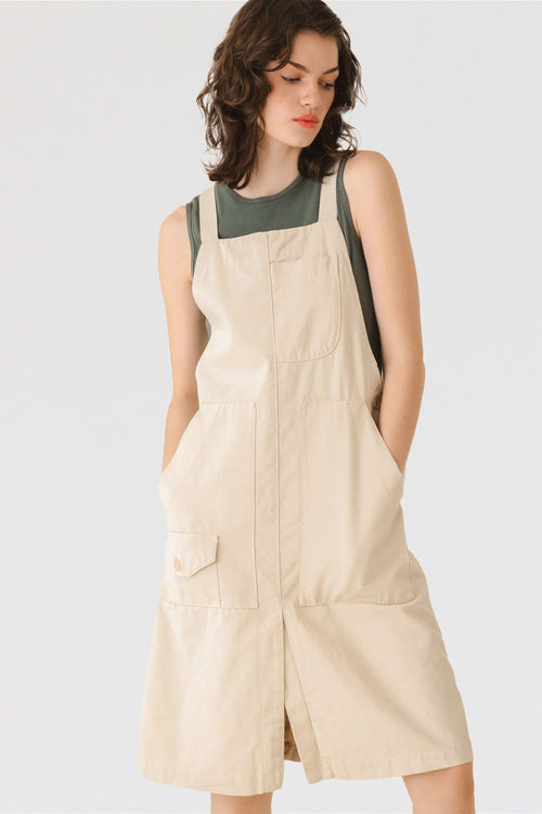 Canvas Overall Dress