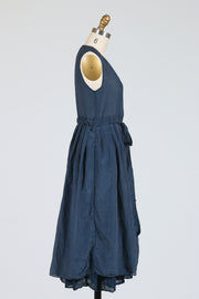CP Shades Julia Dress (Cotton/Silk) {Black/Ink}