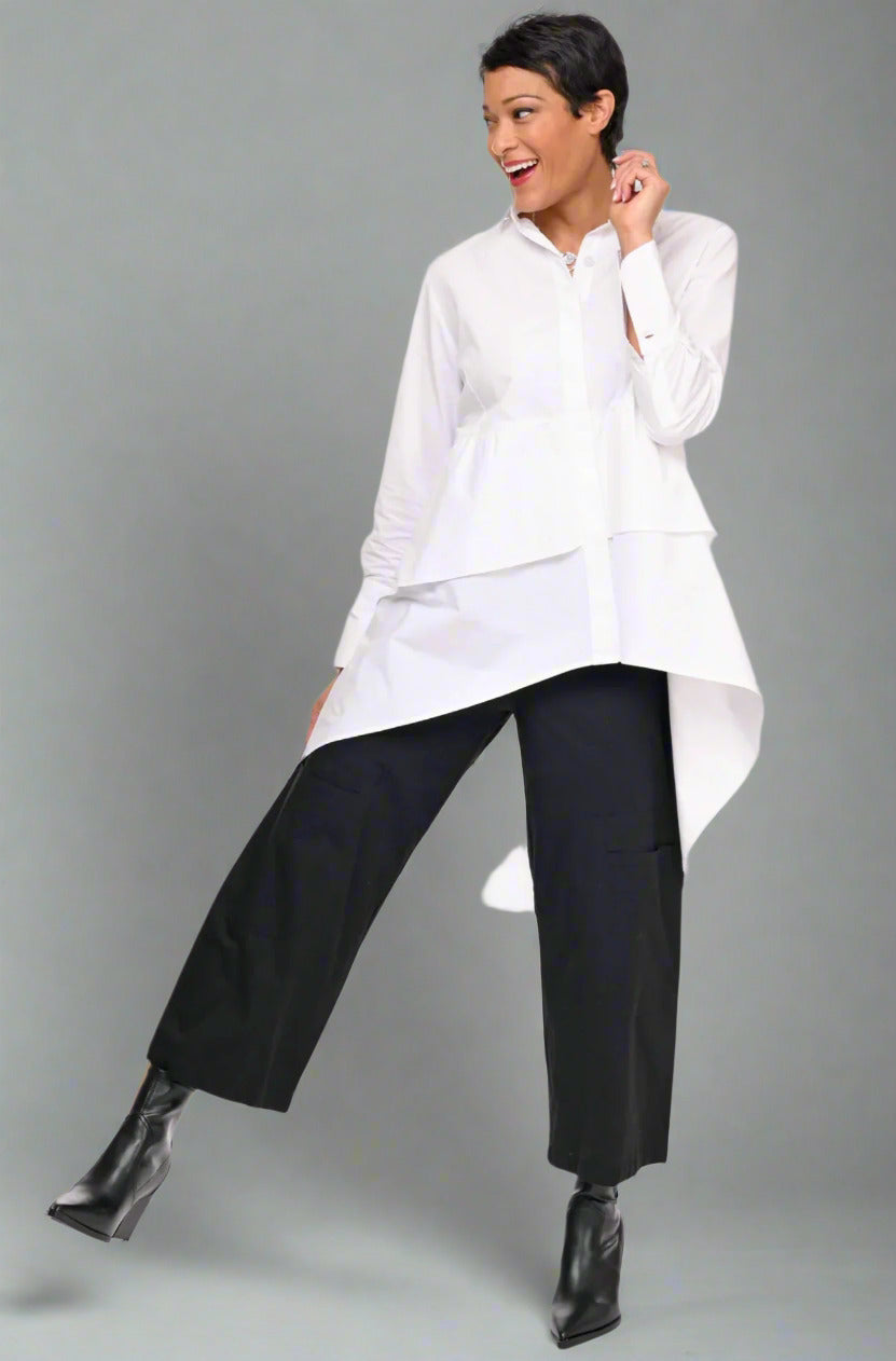 Tulip-Womens-Clothing-BigPocket-Pant-Cotton-Lightweight-Woven-Breathable-Black