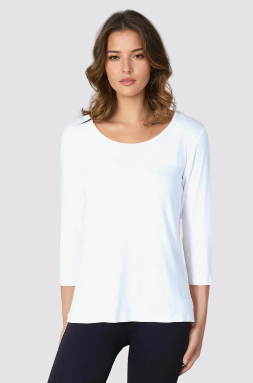 3/4 Sleeve Basic Top