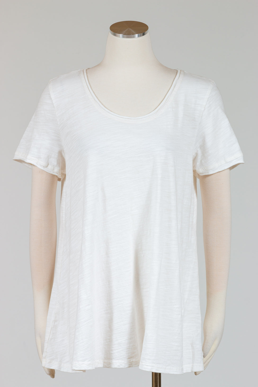 Kleen-Tee-Cotton-Slub-Laundered-White