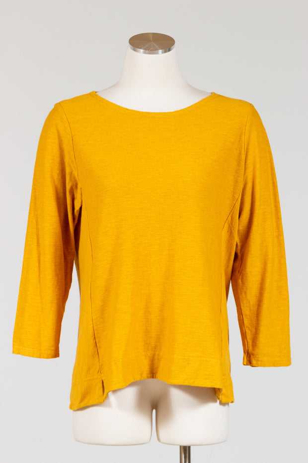 CutLoose-SidePanel-Top-Cotton-Linen-Knit-Butternut-Yellow