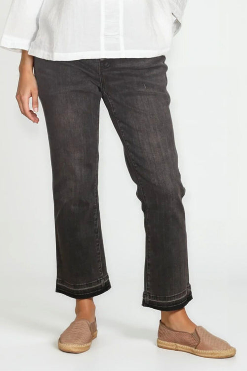 Sophia Curvy Micro Flare Crop