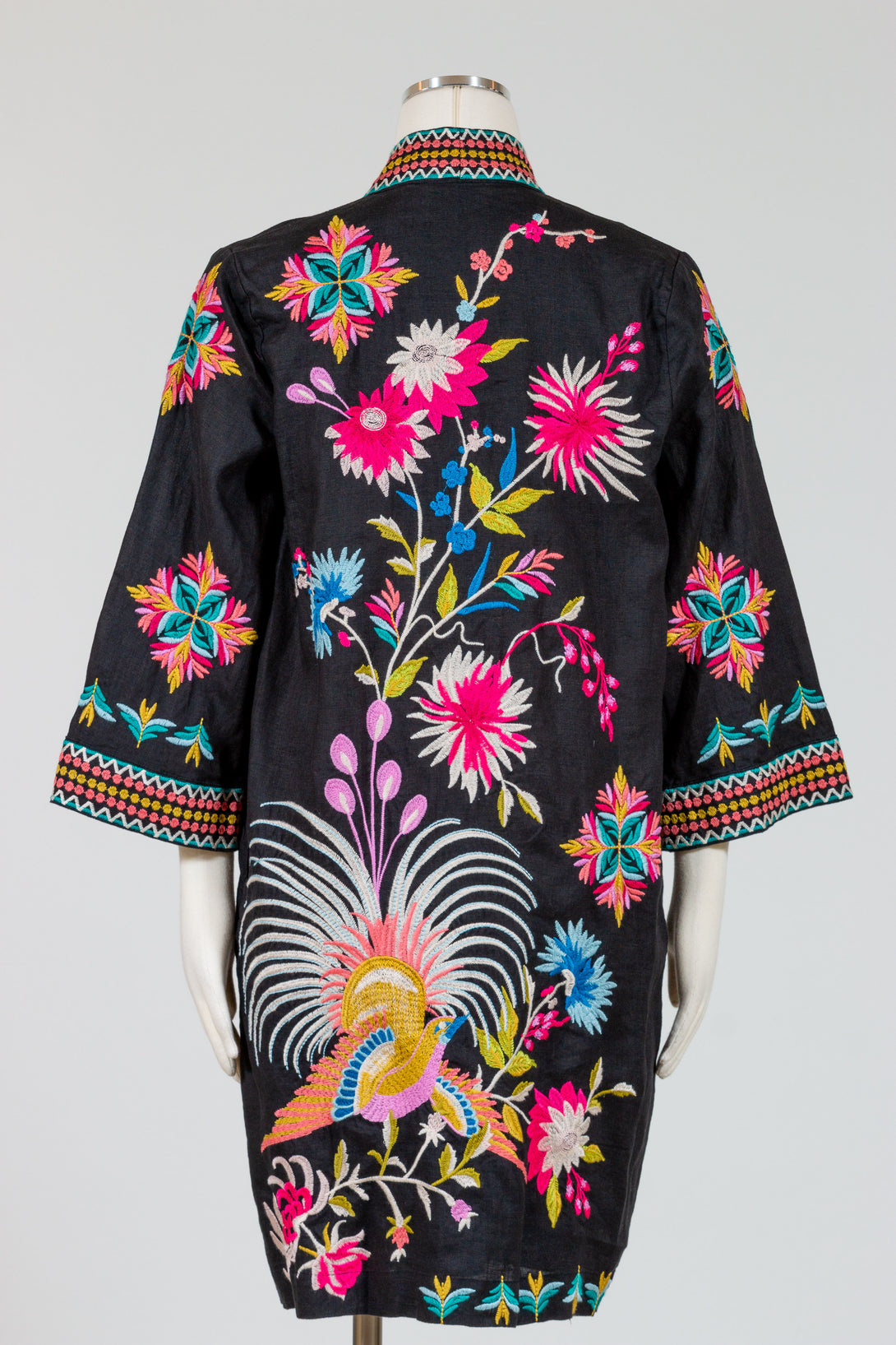 JohnnyWas-Julie-Kimono-Coat-Black-Embroidered