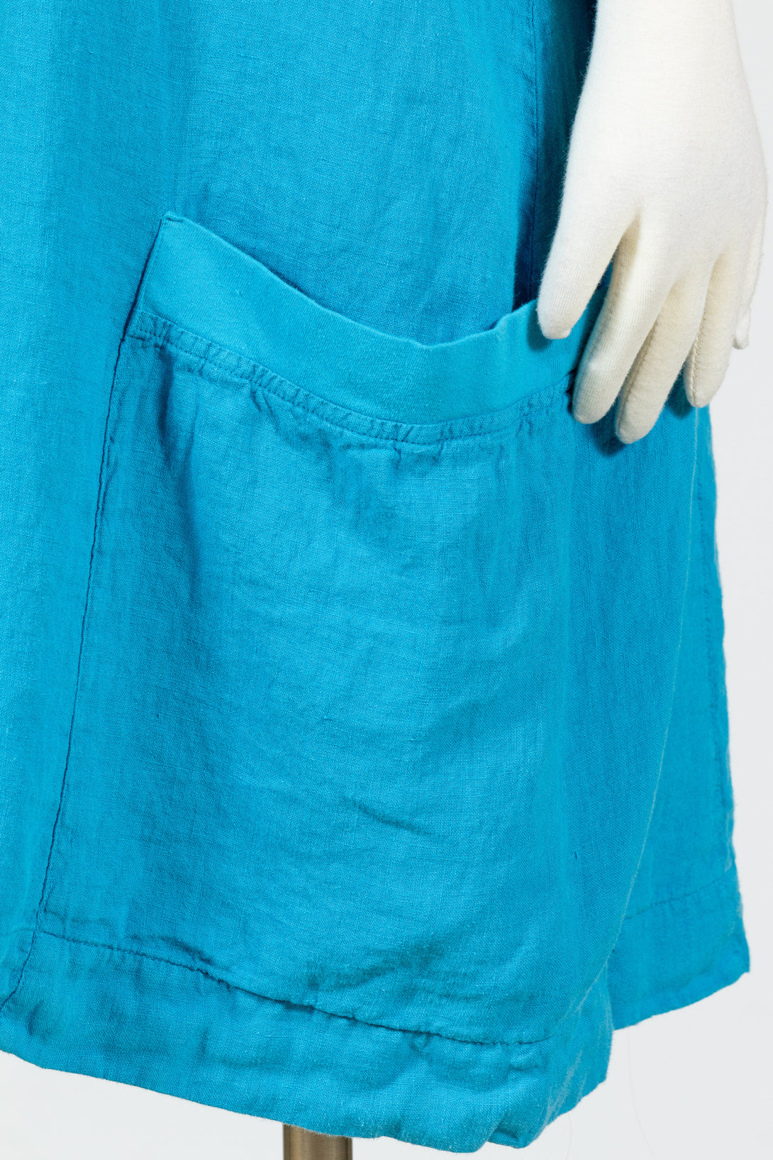 FLAX-Sunnyside-Dress-Linen-Caribbean-Blue