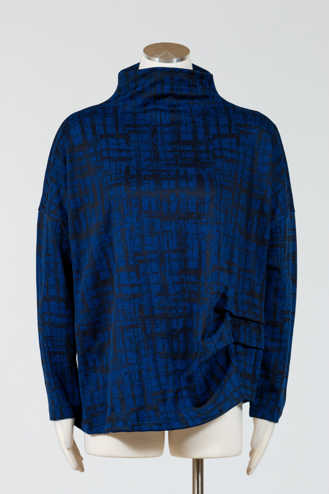 Chalet-Clothing-Dakota-Top-Rain-Blue-Pattern