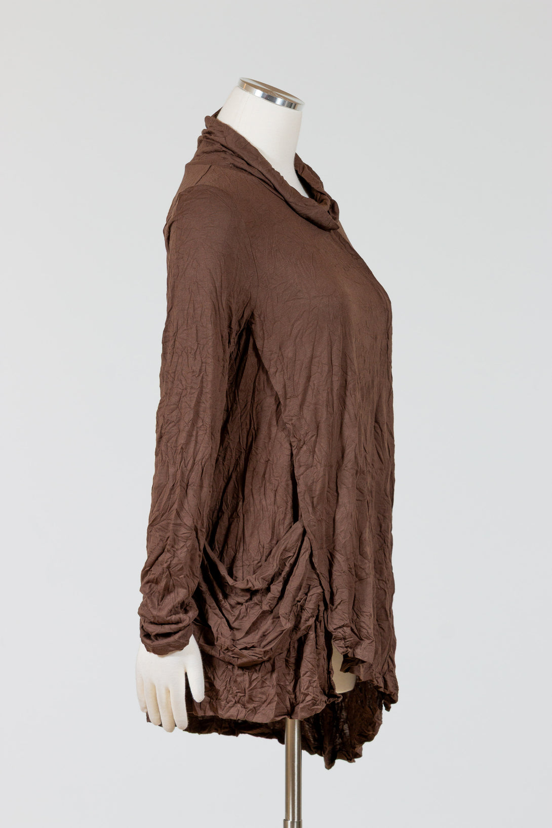 Chalet-Ceci-Womens-Clothing-Julienne-Top-Shirt-Crinkle-Knit-Bamboo-Clay-Brown