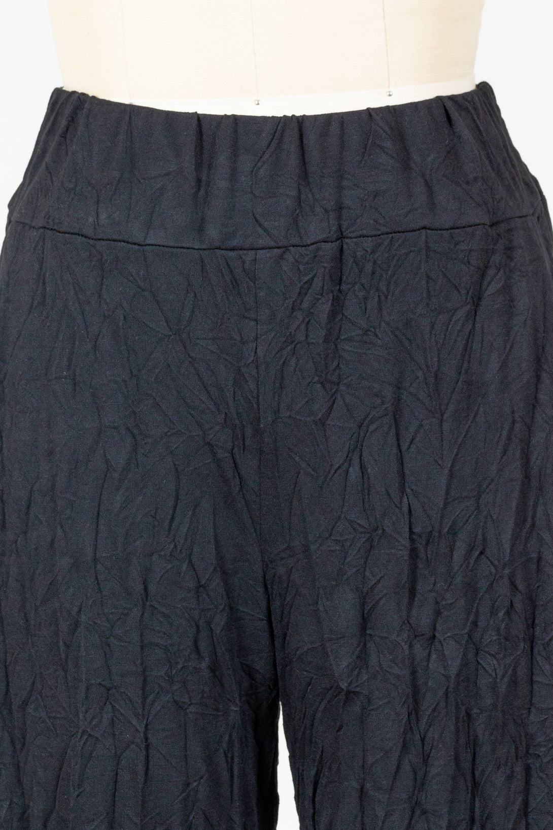 Chalet-Ceci-Womens-Clothing-Tilley-Pant-PullOn-Crinkle-Knit-Bamboo-Black