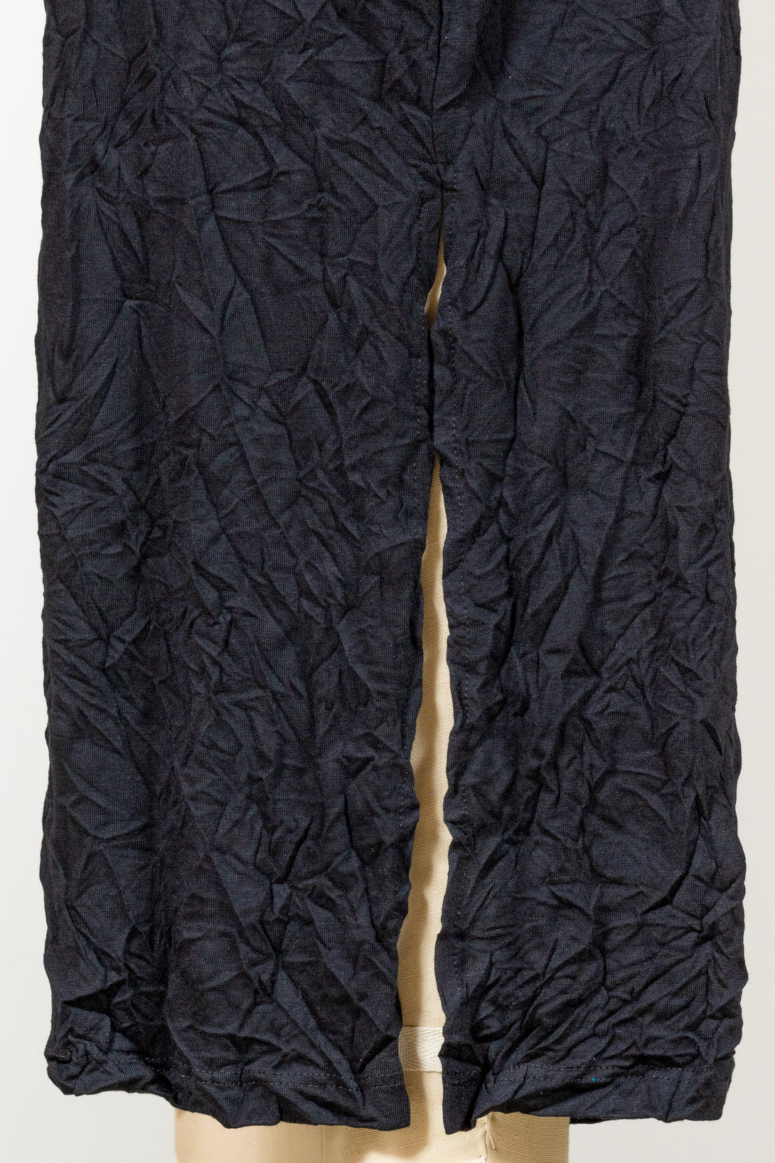 Chalet-Ceci-Womens-Clothing-Tilley-Pant-PullOn-Crinkle-Knit-Bamboo-Black