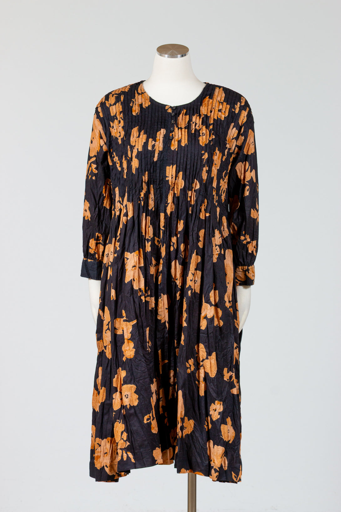 DressAddict-Womens-Clothing-Juju-Dress-Cotton-Pleats-Lined-Amber-Pattern