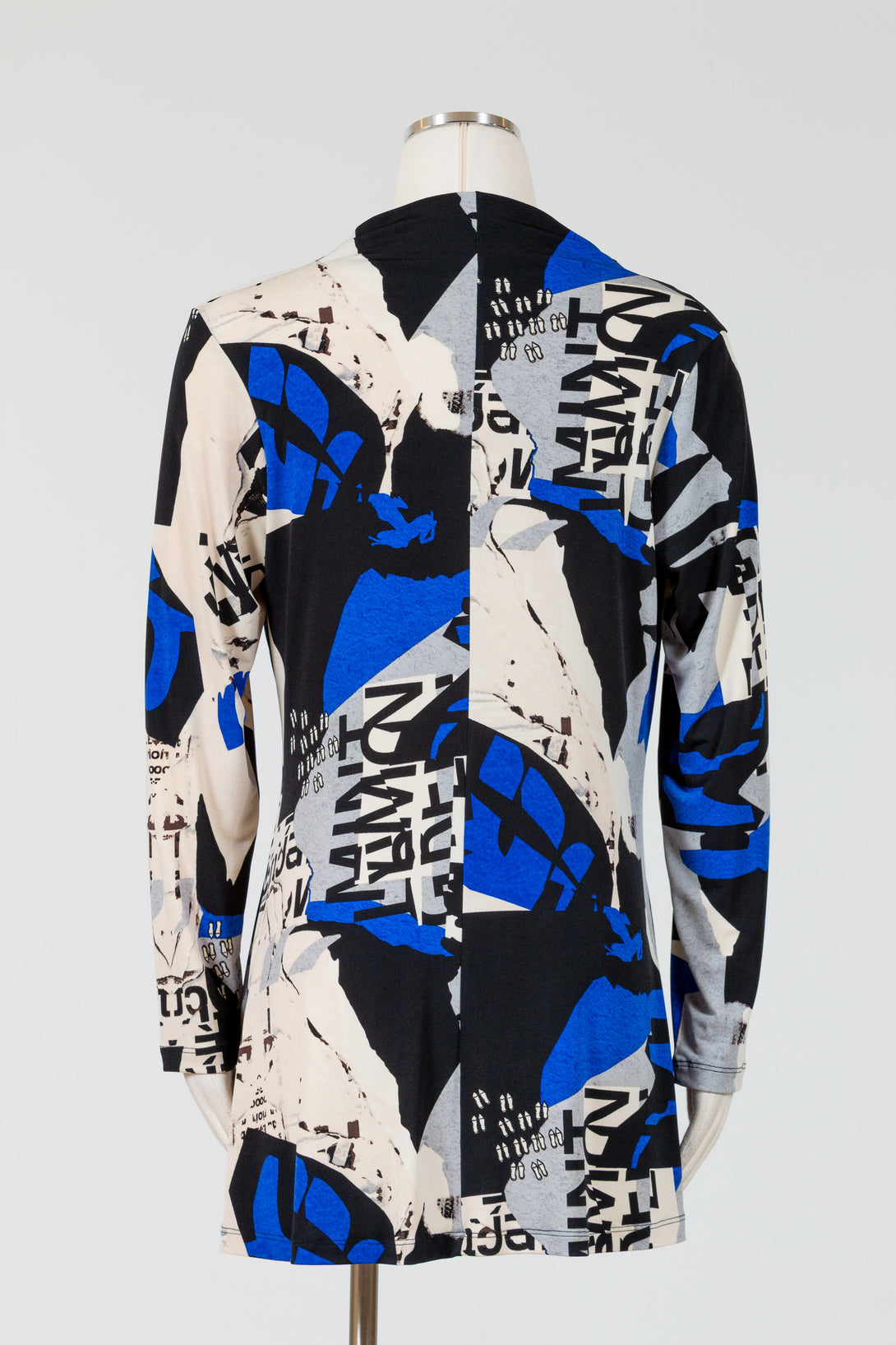 Chalet-Ceci-Womens-Clothing-Brixley-Shirt-Top-Tunic-Blueprint-Blue-Black-Print