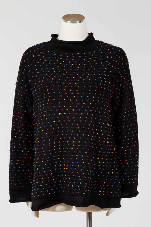 Olivia-Habitat-Womens-Clothing-FirstLight-Sweater-Pullover-Black-Dots