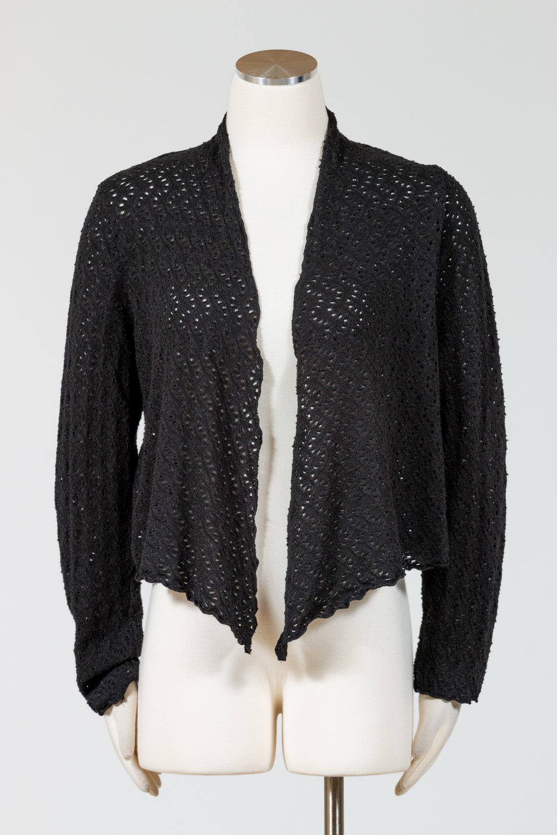 CutLoose-Womens-Clothing-Cropped-Cardigan-Cotton-Linen-Crochet-Black