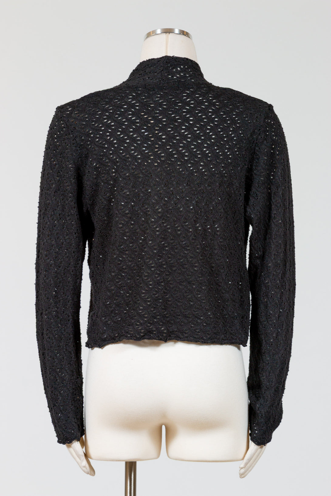 CutLoose-Womens-Clothing-Cropped-Cardigan-Cotton-Linen-Crochet-Black