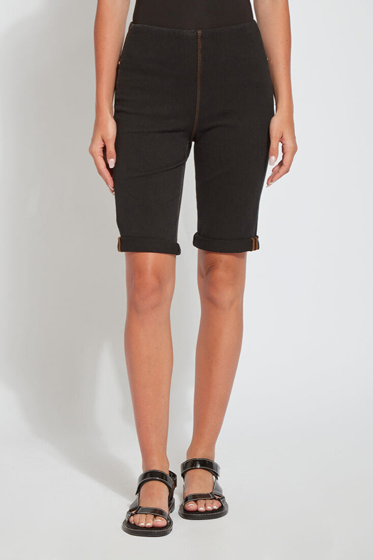 LYSSÉ Boyfriend Short Black