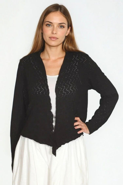 Cropped Cardigan, Crochet