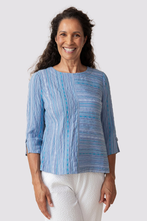 Button Back Pullover