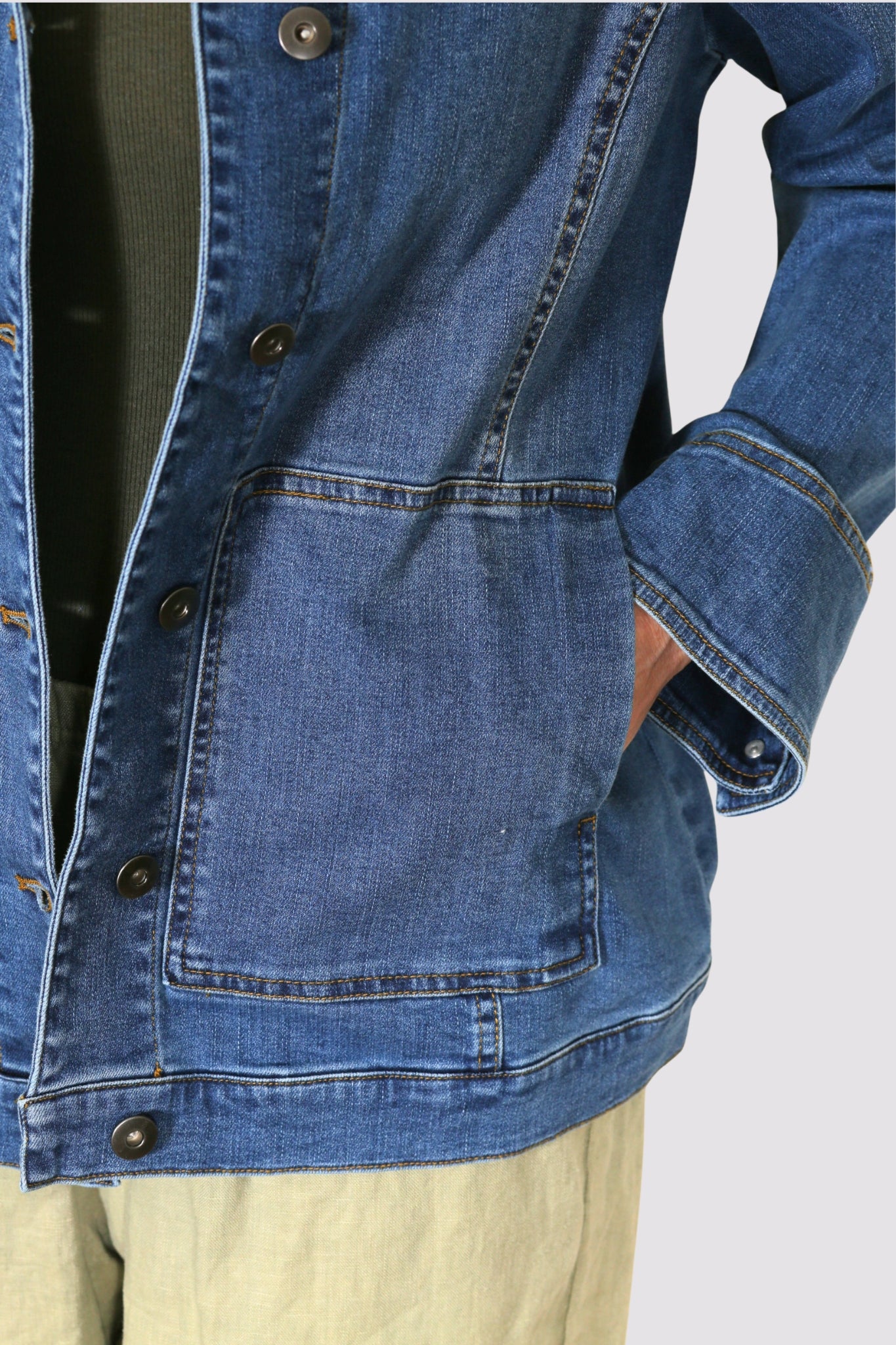 Habitat Denim Adventure Jacket | Relaxed Stretch Denim Jacket
