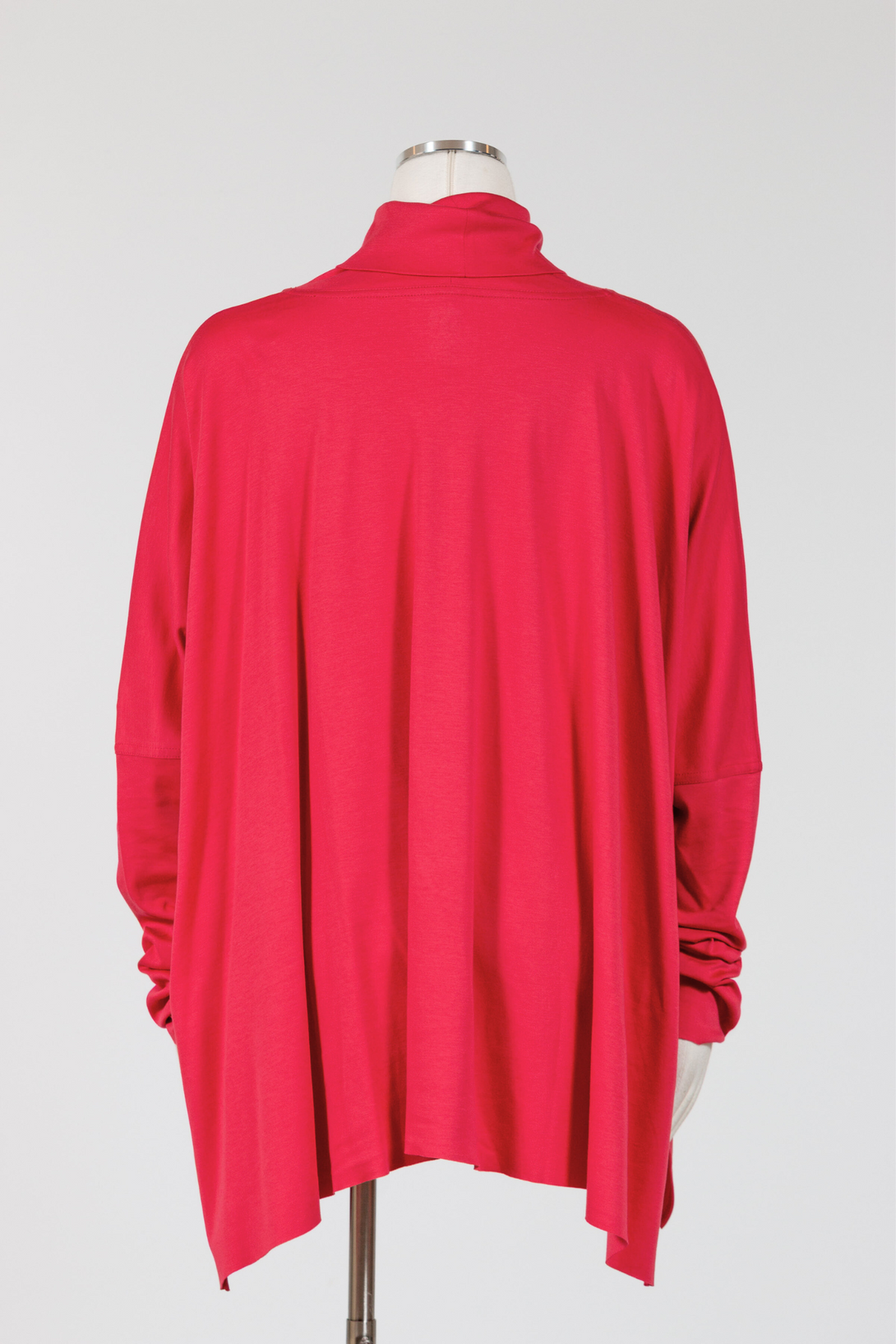 Planet-LaurenG-Womens-Swing-TurtleNeck-Top-Pima-Cotton-vapor-grey