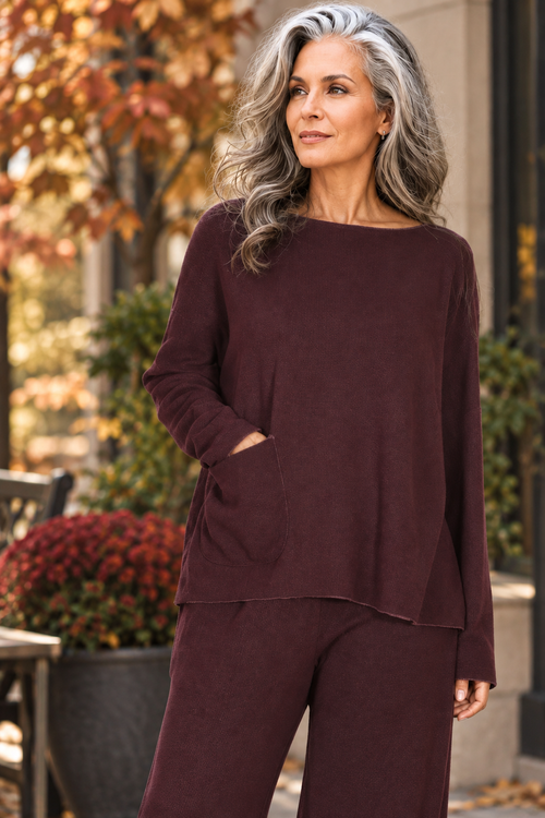 One Size Pocket Pullover