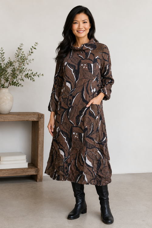Easy Cowl Dress