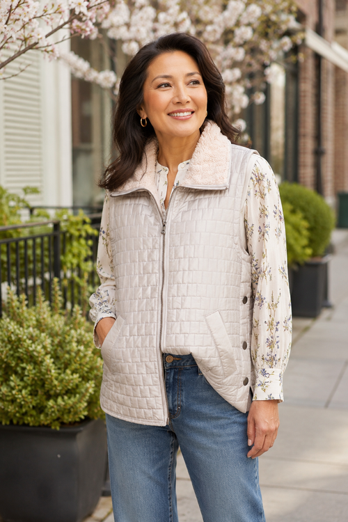Cozy Cabin Vest