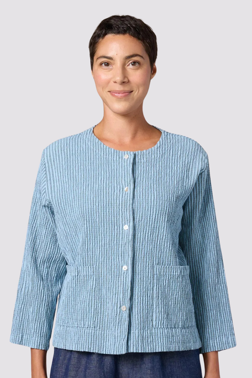 3/4 Sleeve Cropped Jacket