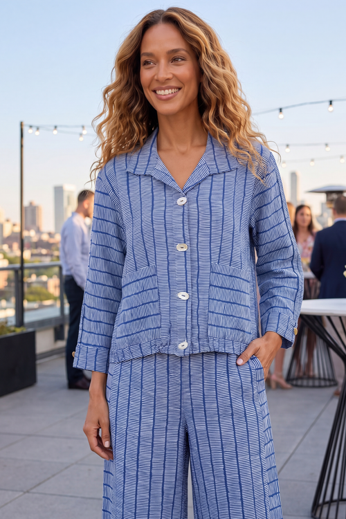 Stripe Maven Jacket