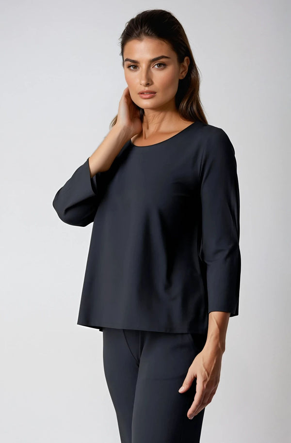 Pleated Sleeve Tee