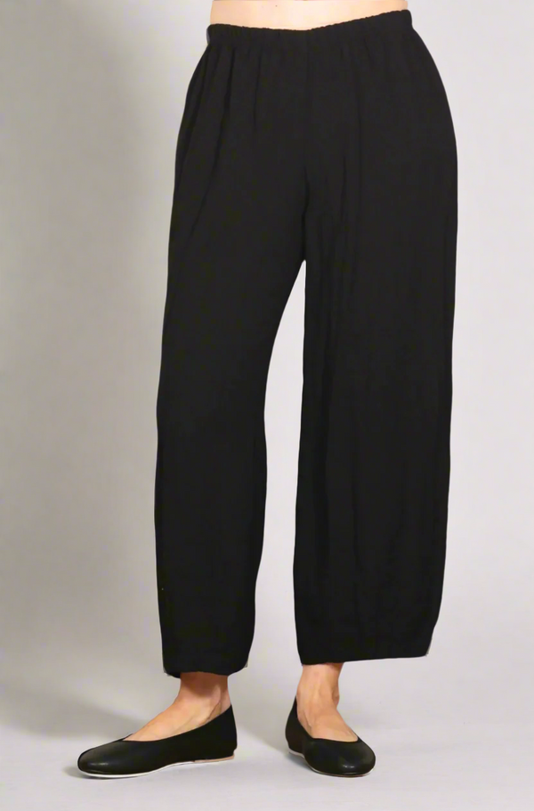 CutLoose-Womens-Clothing-Cropped-PullOn-Pant-Darts-Elastic-Relaxed-Black