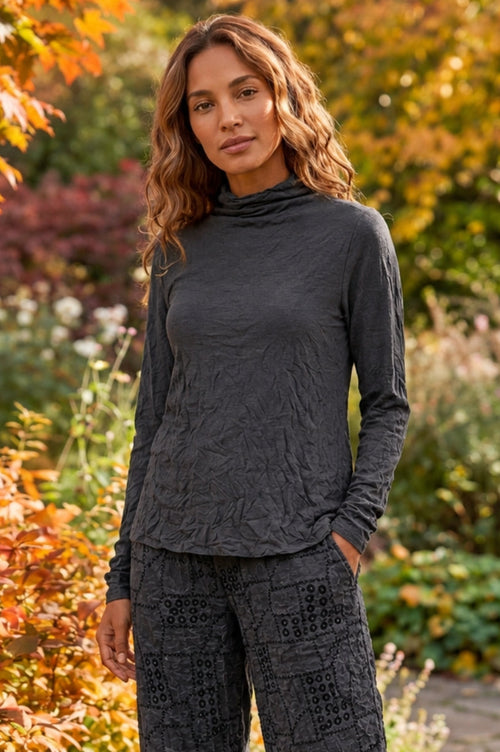 Brylee Mock Neck Top