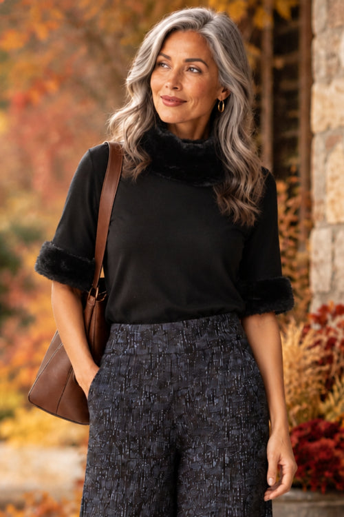 Scarlett Cowl Neck Tunic