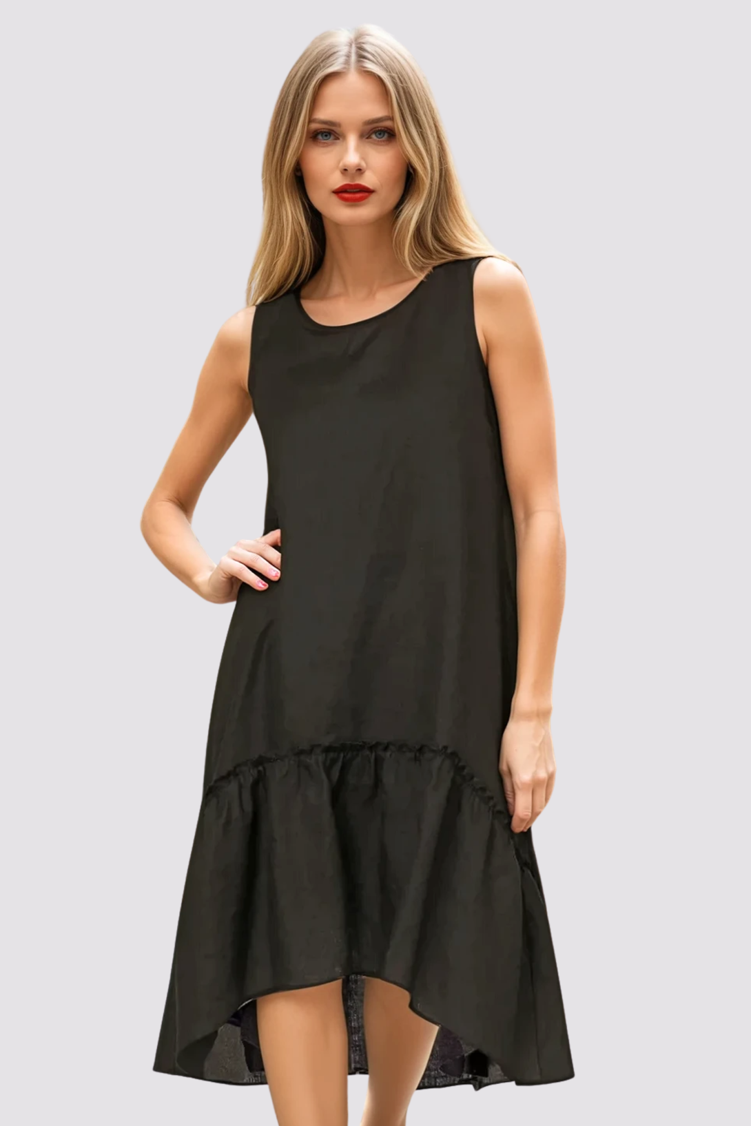 Chalet Pria Dress | Lightweight Linen Sleeveless Dress | lissatheshop.com Black / M , LISSA the Shop Chalet Pria Dress | Lightweight Linen Sleeveless Dress | lissatheshop.com Black / M , LISSA the Shop