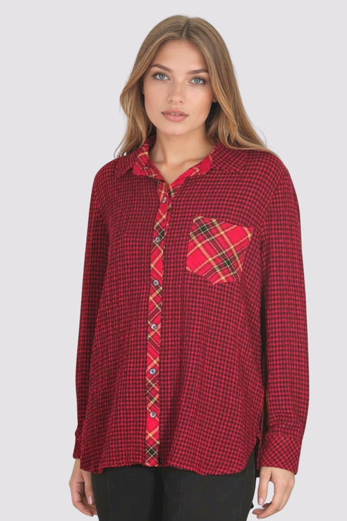 Boyfriend Pocket Shirt