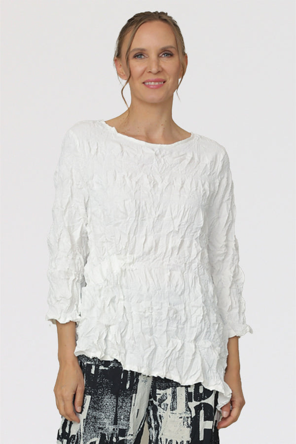 Chalet-Ceci-Womens-Clothing-Ezra-Shirt-Top-Tunic-Crinkle-White