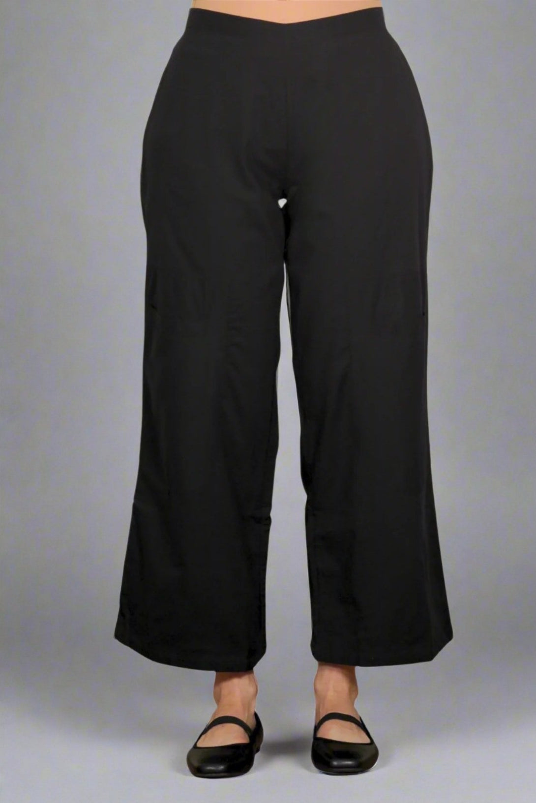 Tulip-Womens-Clothing-BigPocket-Pant-Cotton-Lightweight-Woven-Breathable-Black