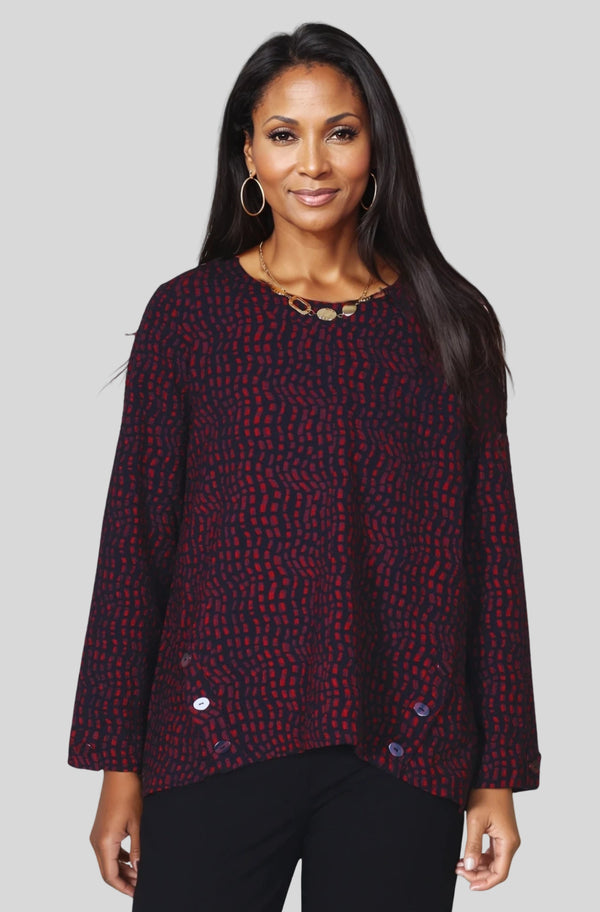 Button Placket Pullover