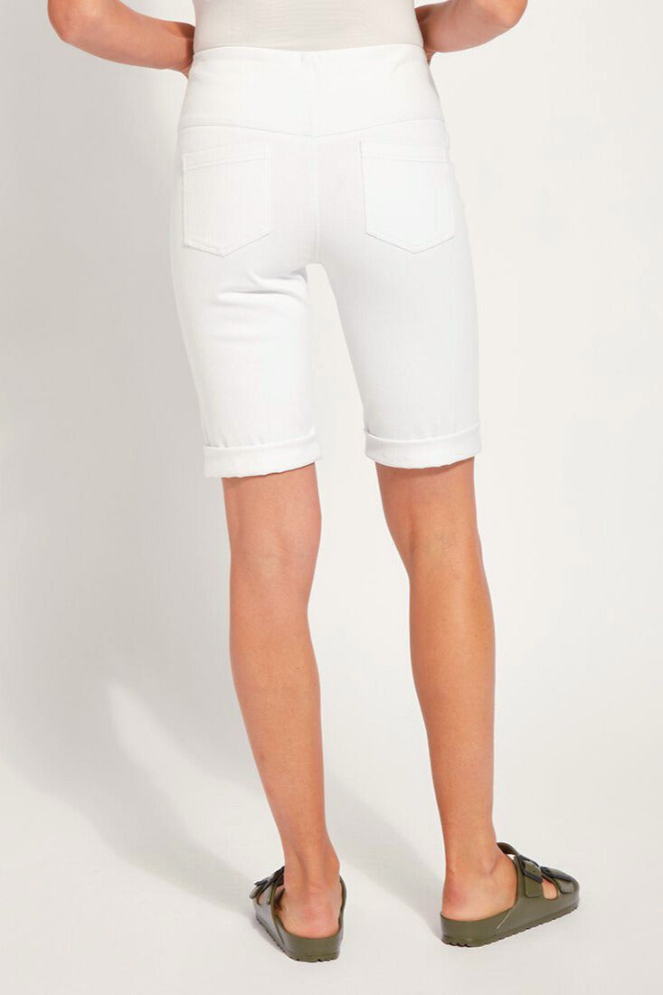LYSSÉ Boyfriend Short White