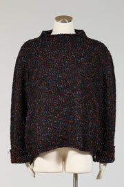 Habitat Confetti Funnel Neck Sweater (Knit ){Black}
