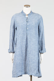 CP Shades Jasmine Tunic Top is a long-sleeved henley style tunic top that is open and flowing.