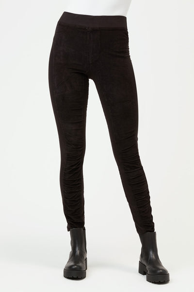 The XCVI Oslo Legging is a soft corduroy stretch legging with an elasticized waist band for all day comfort for sale at Lissa the Shop.