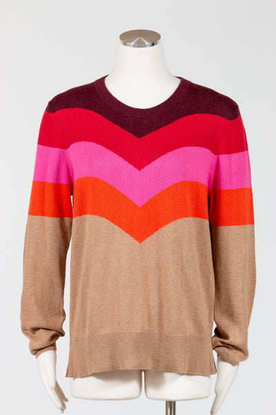 ZaketPlover-RetroCurve-Sweater-Cotton-Knit-Biscuit