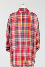 CPShades-Marella-Oversized-Shirt-DoubleCotton-Plaid-Red
