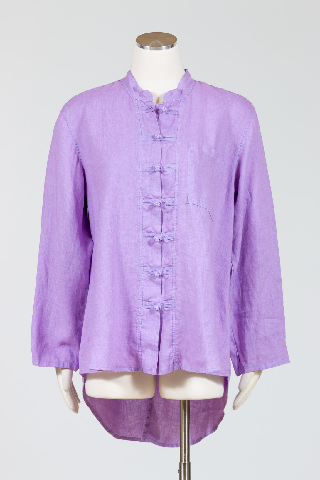 Kleen-FrogBotton-Shirt-Linen-Iris-Purple